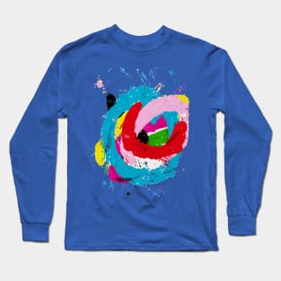 Splash of Colors by RegiaArt Long Sleeve T-Shirt